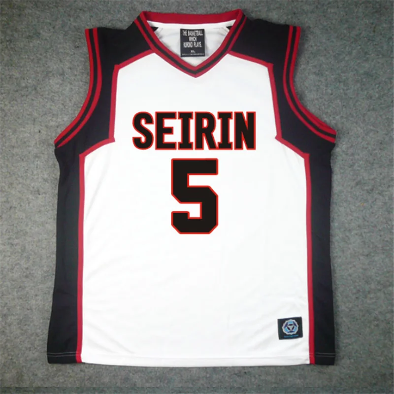 Kuroko No Basket Basuke Cosplay Uniform Seirin Basketball Jersey Number