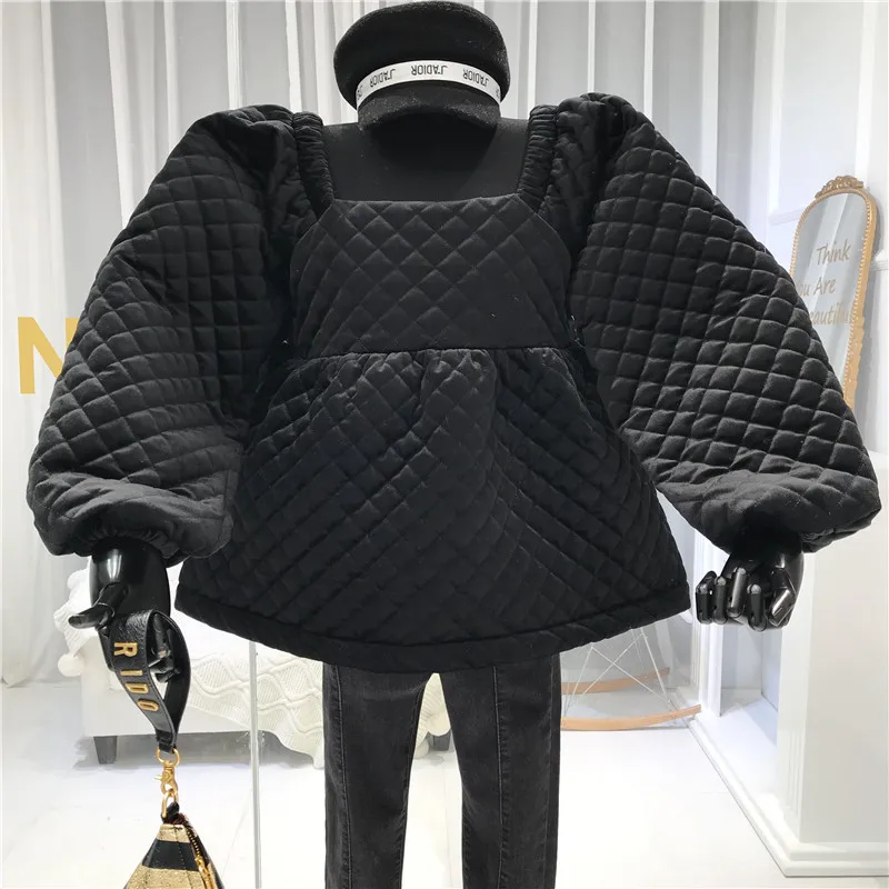 Французский стиль Argyle Винтаж Ropa De Invierno Para Mujer зимнее пальто женские куртки женская верхняя одежда женская Casaco Feminino