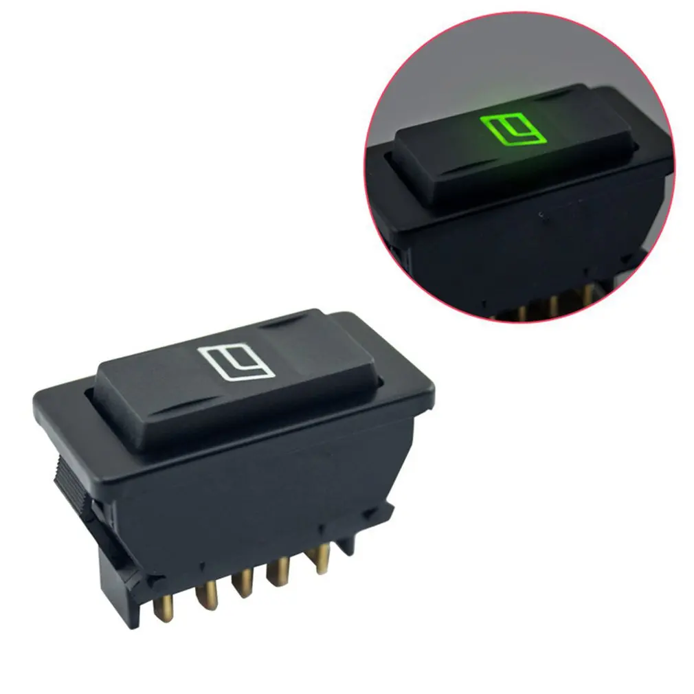5pins автомобиля Мощность оконный переключатель 12 V/24 V 20A с подсветка индикатора