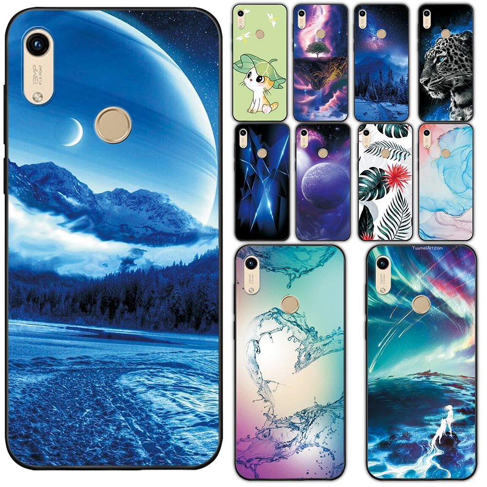Per Huawei Y6 2019 Custodia Stile Scenario Custodia Per Telefono Per Huawei Y6 2019 Custodia Protettiva In Tpu Morbido Per Huawei Y6 2019 Cover In Sil