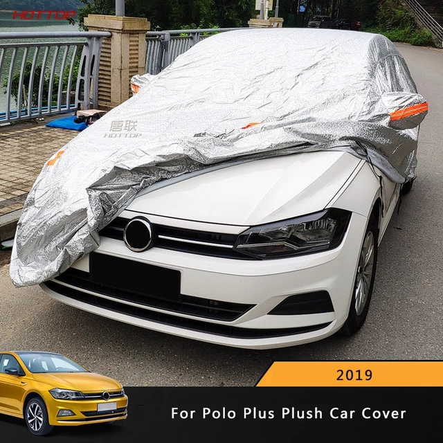 For Volkswagen VW Polo Plus 2019 Car Cover Sun Protection Water Resistant  Windproof All-Inclusive Thick Flocking Insulation - AliExpress