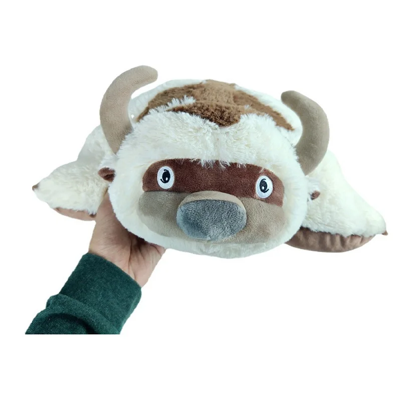 

45cm Avatar: The Last Airbenders APPA Cushion Plush Dolls fluffy Toy AVATAR APPA Throw Pillow Aang‘s Companion Gift for Kids