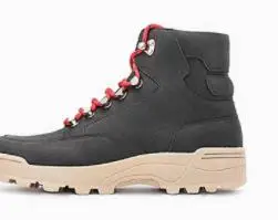 Xiaomi/рабочие ботинки для спорта и отдыха; модная мужская обувь в стиле ретро; мужская обувь на нескользящей подошве - Цвет: black 43