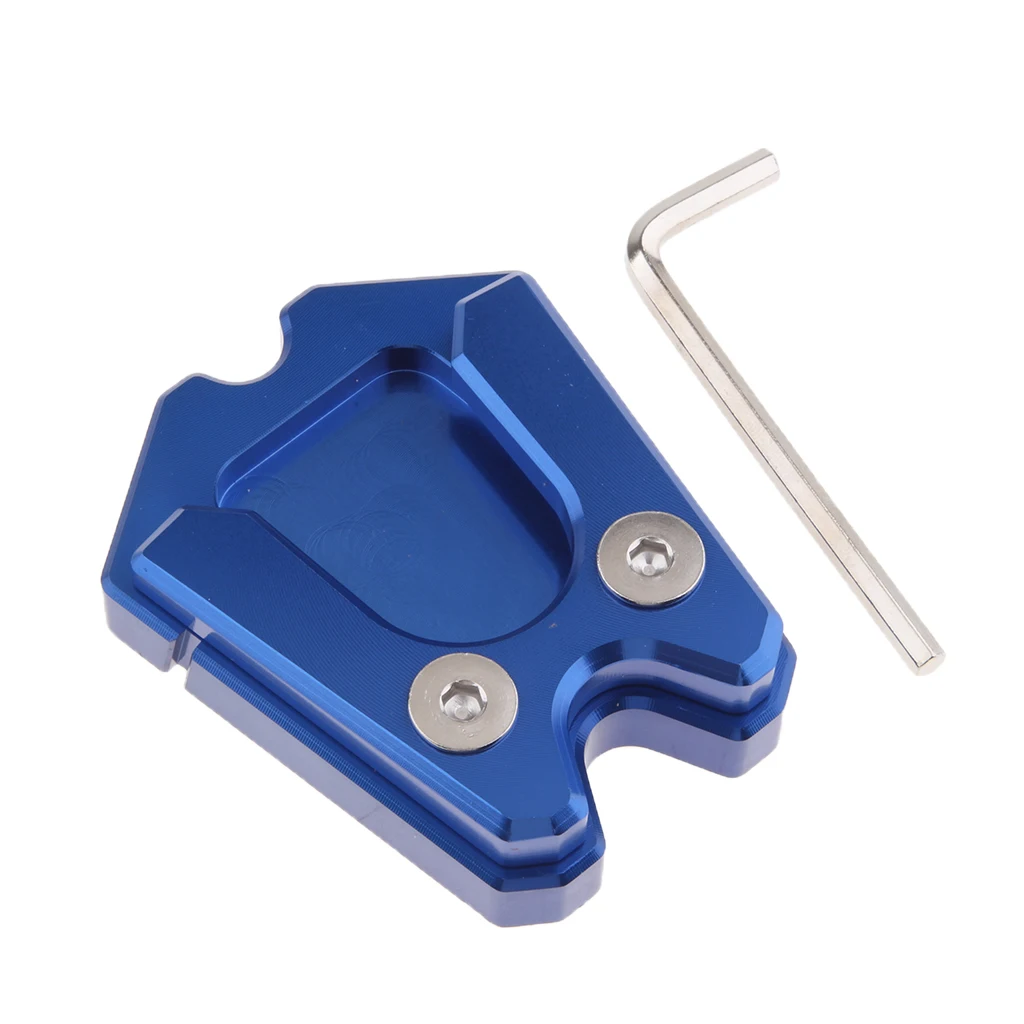 Мотоцикл Sidestand пластина подножка расширение увеличить Pad для Vespa GTV 300ie