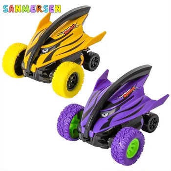 

Kids Pull Back Off Road Vehicle Anti Shatterproof 360 Degree Rotating Four Wheel Drive Children Toys Car for Boys Friction Car