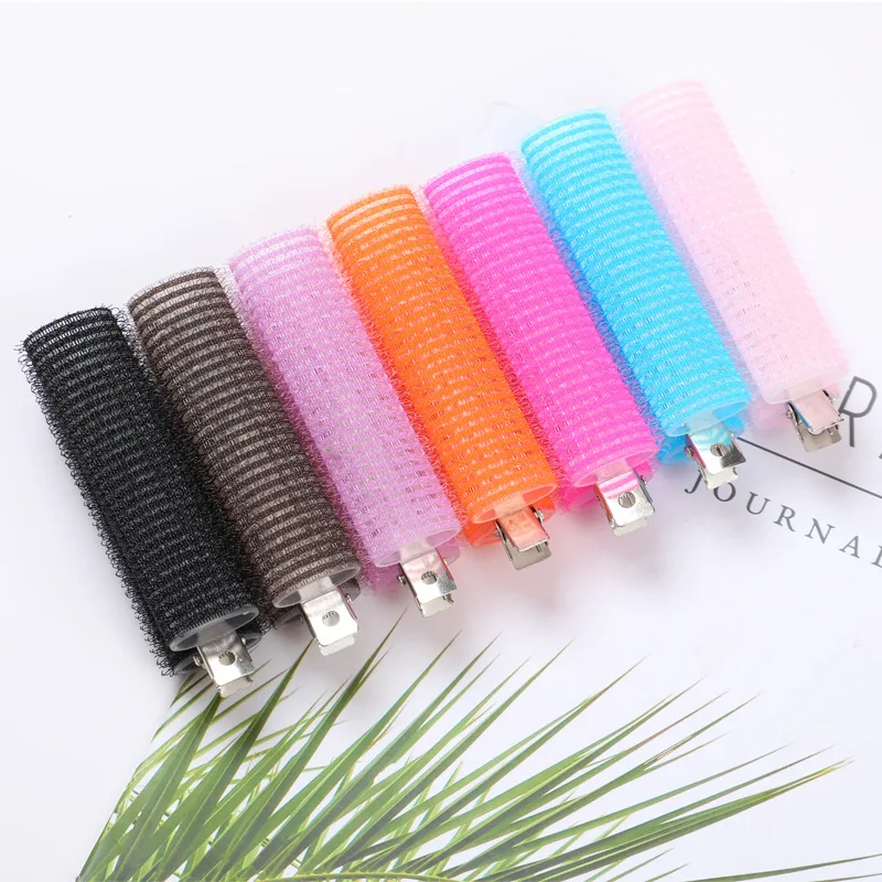 Rodillos mágicos de goma para el cabello, gomas para el pelo de tubo rizador, esponjosas, sin calor, herramientas de estilismo para rizar el cabello, por Uds.