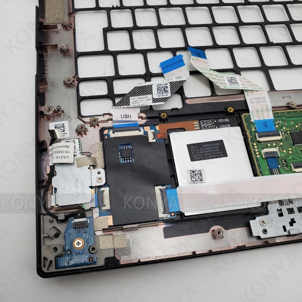 Верхний чехол для ноутбука Dell Latitude E7280 с тачпадом 7P1XM AP1S5000231 WM7HR 877CH 0M2FY2