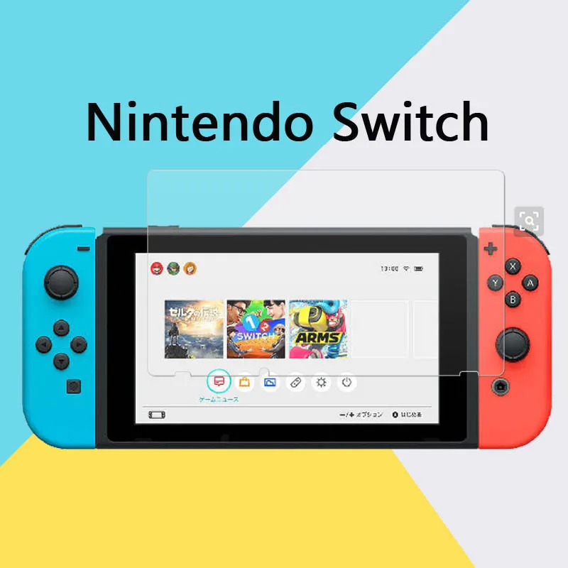 

Anti-fingerprint Tempered Glass for Nintend Switch Screen Protector For Nintendo Switch Console NS Nintend Switch Accessories