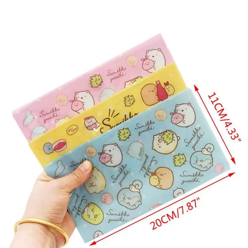 3Pcs Portable Plastic Disposable Face Mask Storage Clips Cartoon Animal Mouth Cover Holder Container Folding Case Organizer