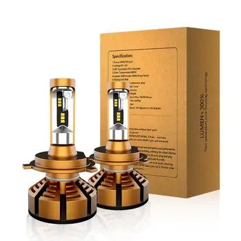 

Brand 12V 6000K 20000LM Headlight 9005 H1 H4 Mini Model Turbo Headlamp H7 H11 9006 Decoding Led Bulbs Super Bright ZES Fog Light