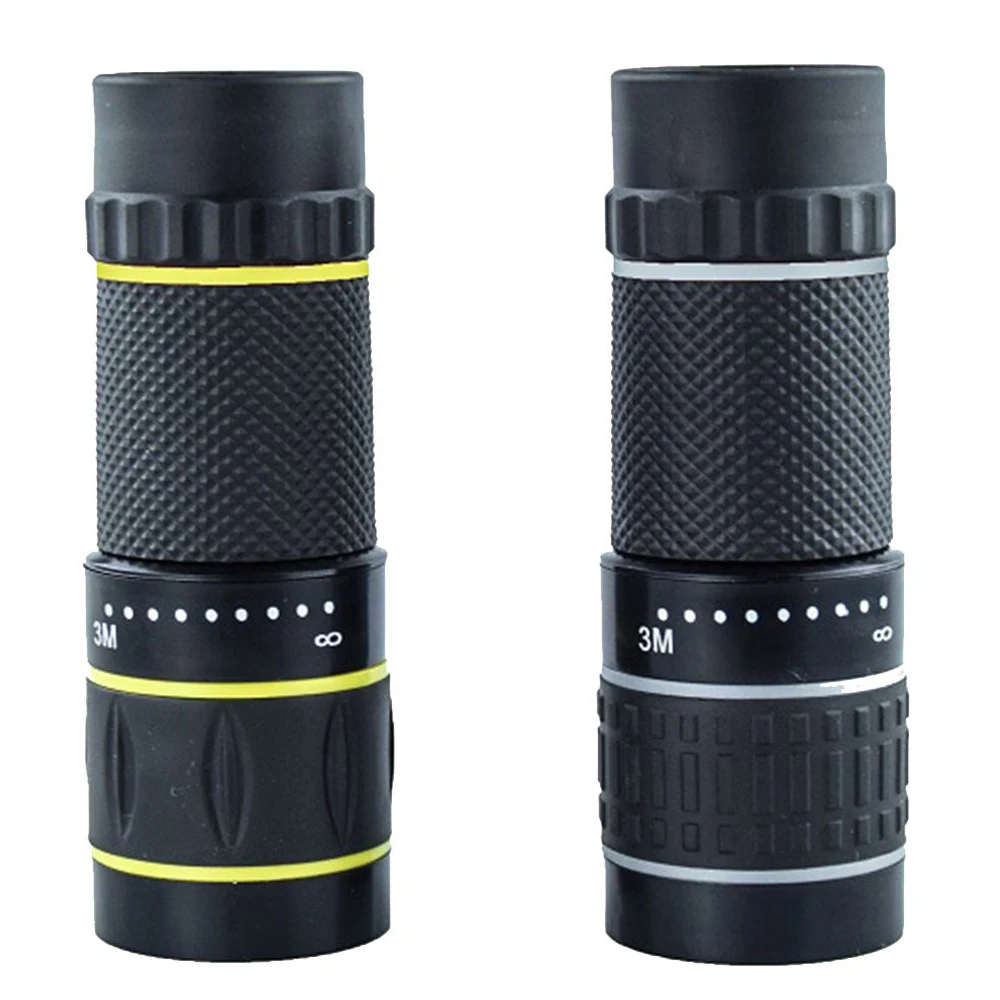 High Quality 10x22 Monocular Telescope Zooming Focus Green Film Pocket Monocular Portable Optical Hunting Tourism Scope 6