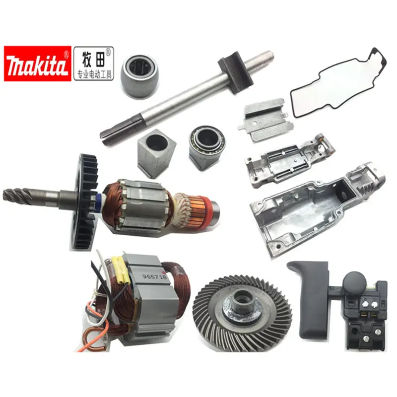 Ensemble Rotor Stator + Balais Charbon Pour Perceuse/Marteau Rotatif Bosch HR4001C HR4010C HR4011C HR4013C