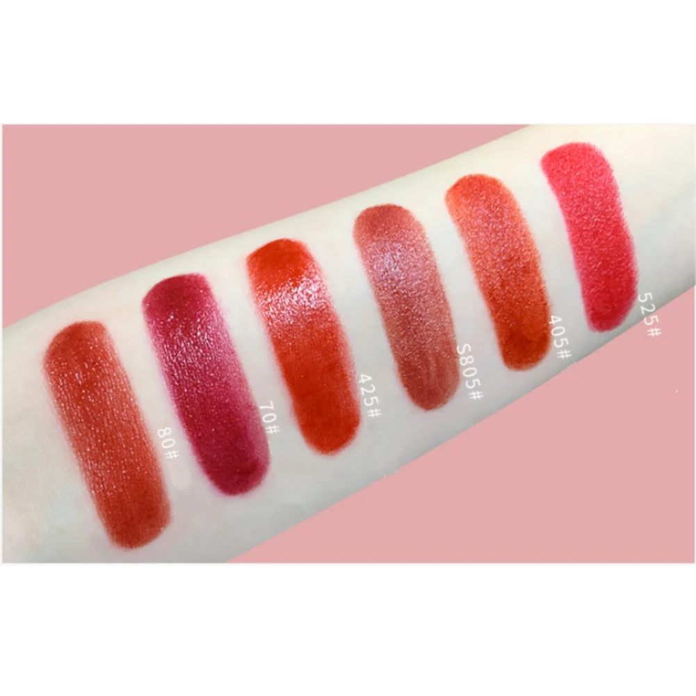 Matte Lipstick Long Lasting Non-stick Cup Waterproof Easy To Color Velvet Lipstick Cosmetic Maquiagem Mujer