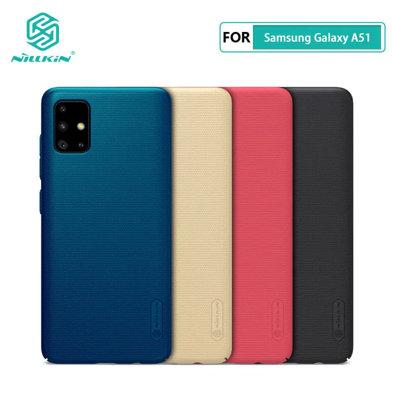 Чехол для Samsung Galaxy A31 A41 A51 A71 Nillkin матовый защитный ПК Жесткий A51|Бамперы| |