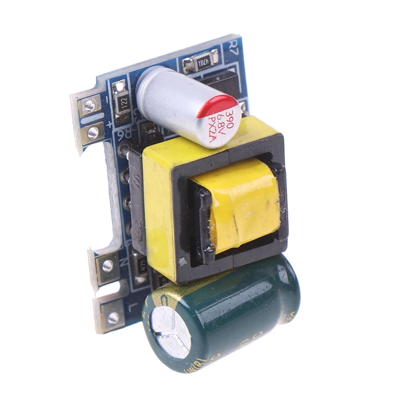 1 шт. Mini AC DC 110V 120V 220V 230V To 5V 12V плата преобразователя модуля питания 700mA (3 5