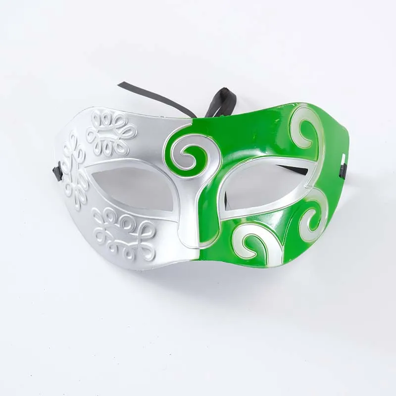 New Vintage Silver Gold Men Antique Gladiator Carnival Masquerade Ball Party Masks Cool Retro Men's Party Masks06
