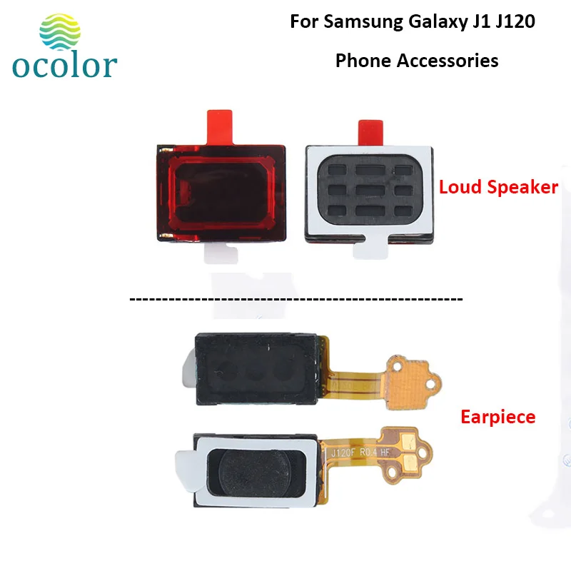 Ocolor для Samsung Galaxy J1 J120 J120f 2016 наушники в сборе запасные части громкий динамик|Шлейфы