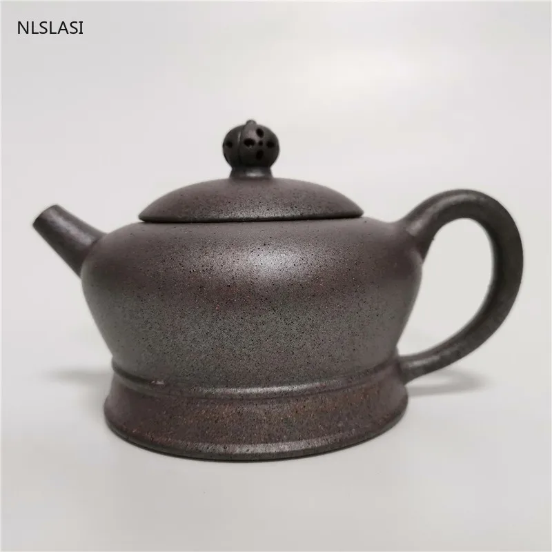 Yixing Purple Clay Teapot Retro Firewood Kiln Change Teapot Handmade Tea Set Kettle Tea Ceremony
