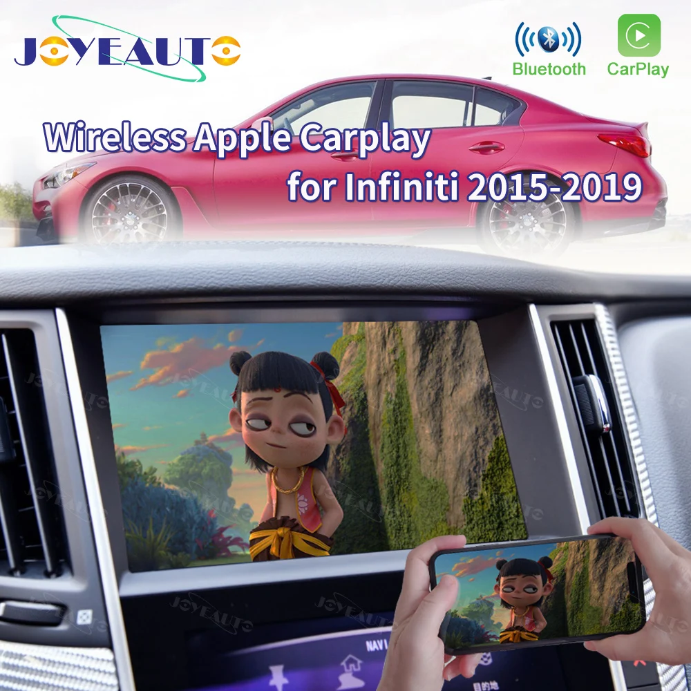 

Joyeauto Android Auto for infiniti 2015-2019 Q50 Q60 Video Interface Rom Android Auto Multimedia Play Adapter Wireless Carplay