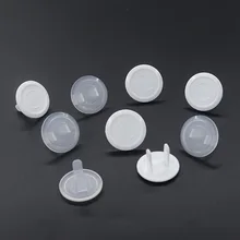 Bouchons de capot de sécurité pour enfants, protection de prise à 2 trous et 2 phases, accessoires Anti choc électrique pour bébés, 10 pièces