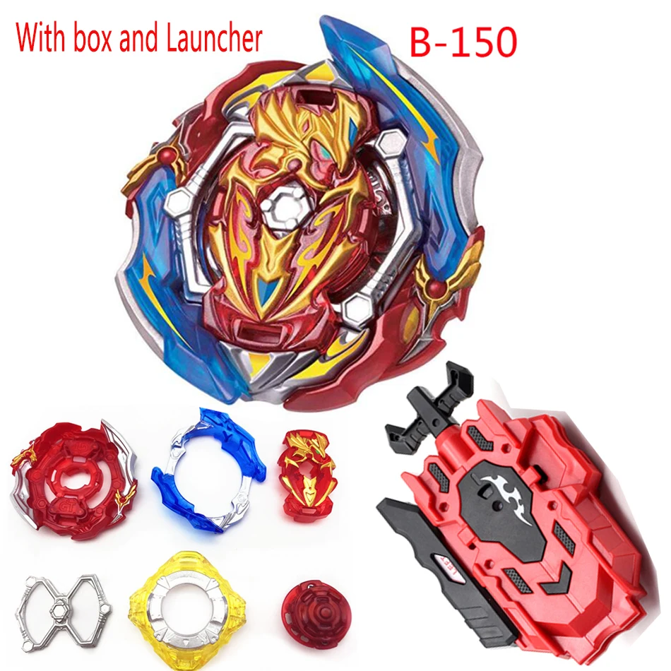 b-150 With box Все модели Bayblade взрыв игрушки B-150 B-153 B-154 с коробкой и запуска сделайте детям самый лучший детство праздник игрушка в подарок - Цвет: b-150 With box