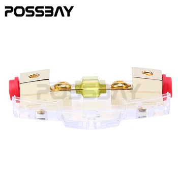 

1 Pcs Mini Ship Style 1 In 1 Way Fuse Holder Fuseholder Box Block 30A/60A/80A/100A/150A Car Audio Car Stereo Audio Amplifier
