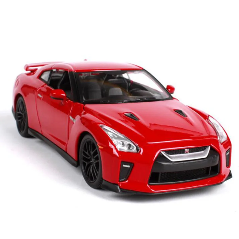 1:24 Масштаб классический японский GT R Быстрый гоночный крутой автомобиль модель сплав литье под давлением автомобиль детская игрушка подарок коллекция дисплей