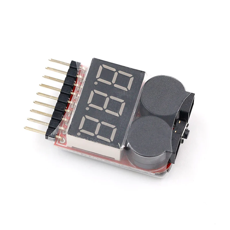 Новый индикатор 1 8S Lipo Li Ion Fe напряжения батареи 2 в тестер низкого зуммер