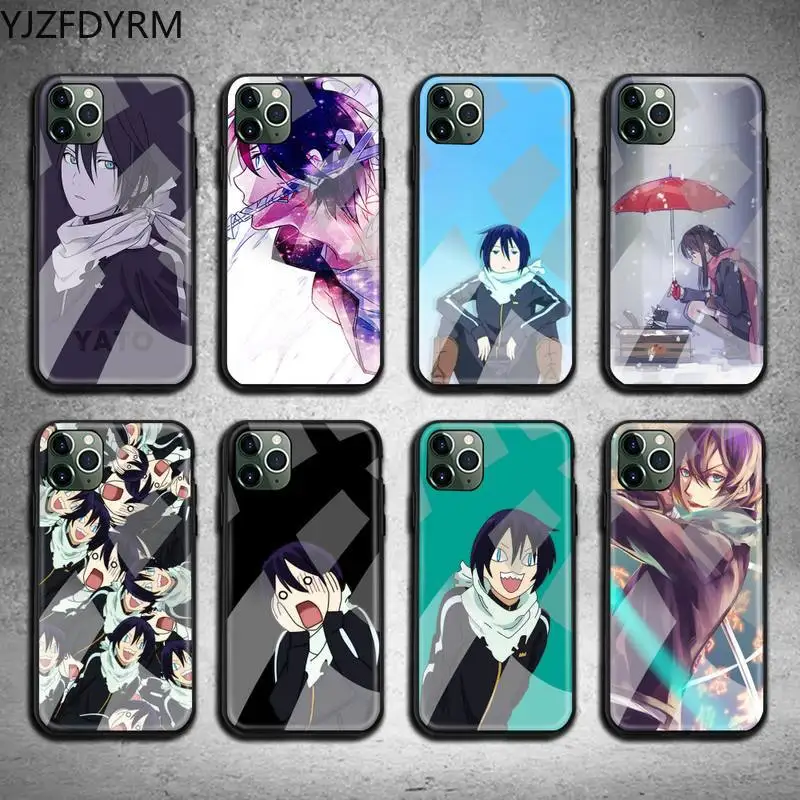 Чехол для телефона Noragami yato Aragoto из аниме закаленное стекло iPhone 11 Pro XR XS MAX 8X7 6S 6 Plus SE