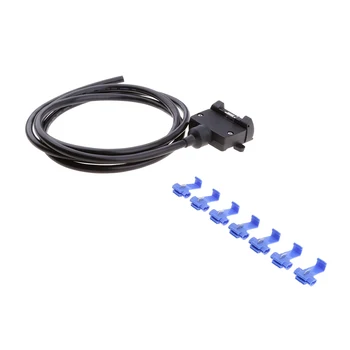 

AU-7-Pin Trailer RV Caravan Light Socket Adapter Female Connector