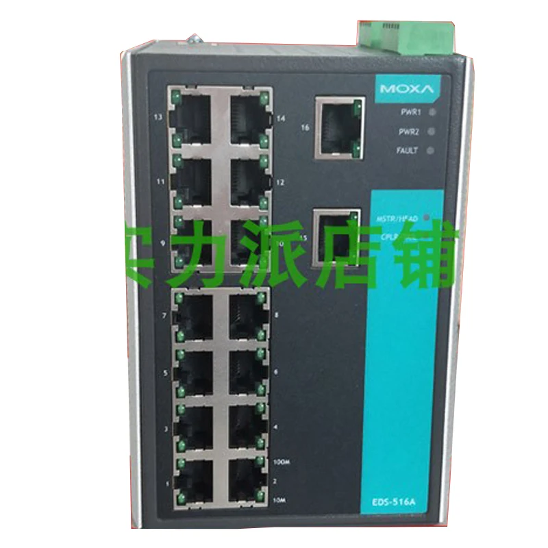 New Original Spot Photo For MOXA EDS-516A Managed Industrial Ethernet Switch | Электроника