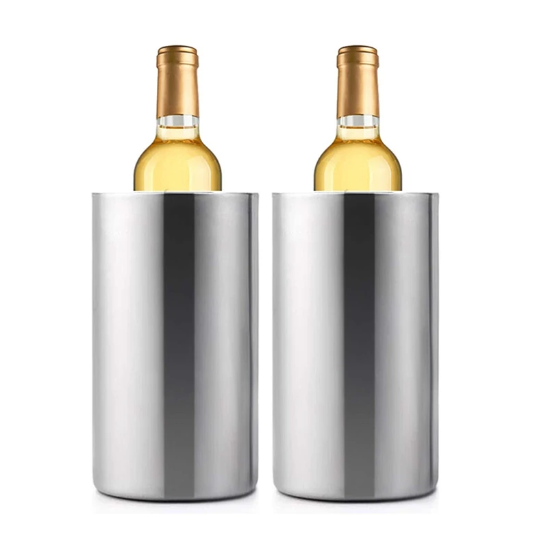 stainless steel wine chiller bucket