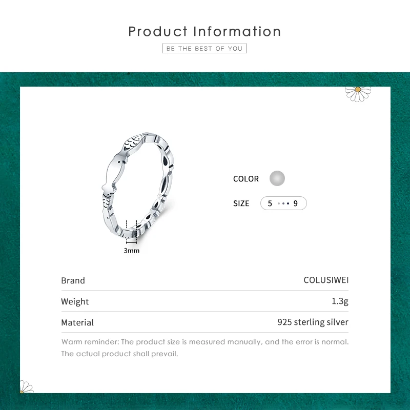Modian novel fish stackable ring real 925 sterling silver fashion special animal finger rings minimalist jewelry women gift silver ring,silver rings,gold plated silver ring,silver plated ring