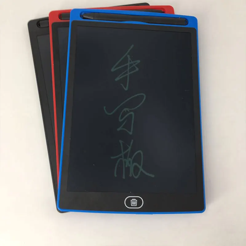 

Magic Write 8.5-Inch Liquid Crystal Tablet Handwriting Board with Lock Chunky Handwriting LCD CHILDREN'S Drawing Board-Clear Man