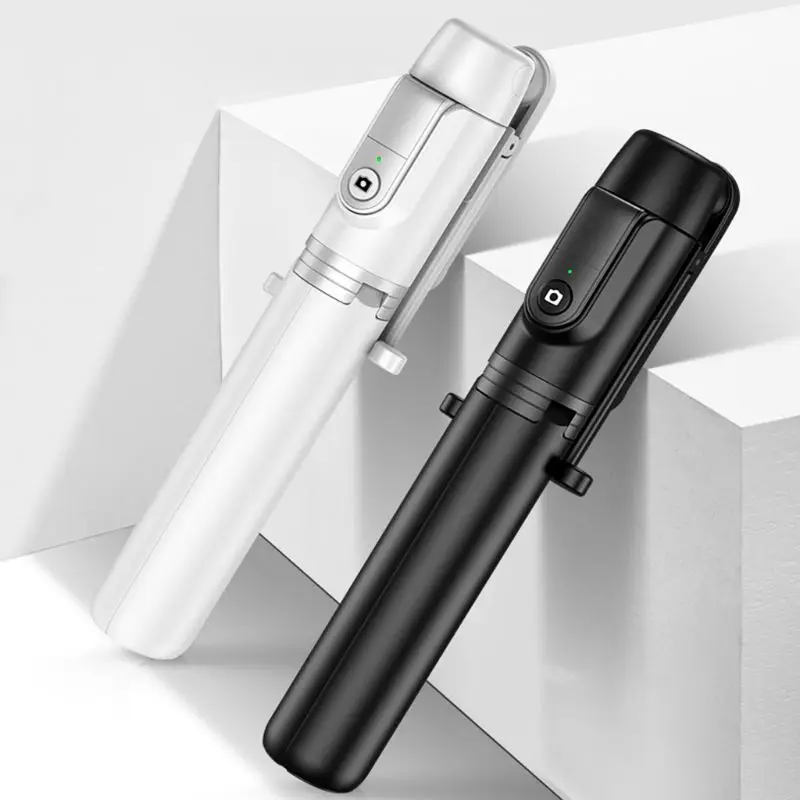 2 в 1 селфи палка штатив беспроводной Bluetooth ручной выдвижной телефон стенд A5YA