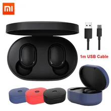 Оригинальные Xiaomi Redmi Airdots наушники Xiaomi беспроводные наушники Голосовое управление Bluetooth 5,0 шумоподавление управление
