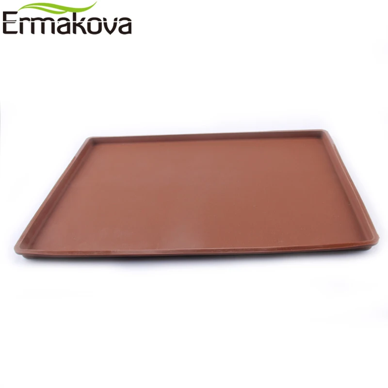 ERMAKOVA Silicone Cake Pan Nonstick Bakeware Baking Mould Swiss Roll Cake Mat Baking Tray Silicone Cookies Mold images - 6