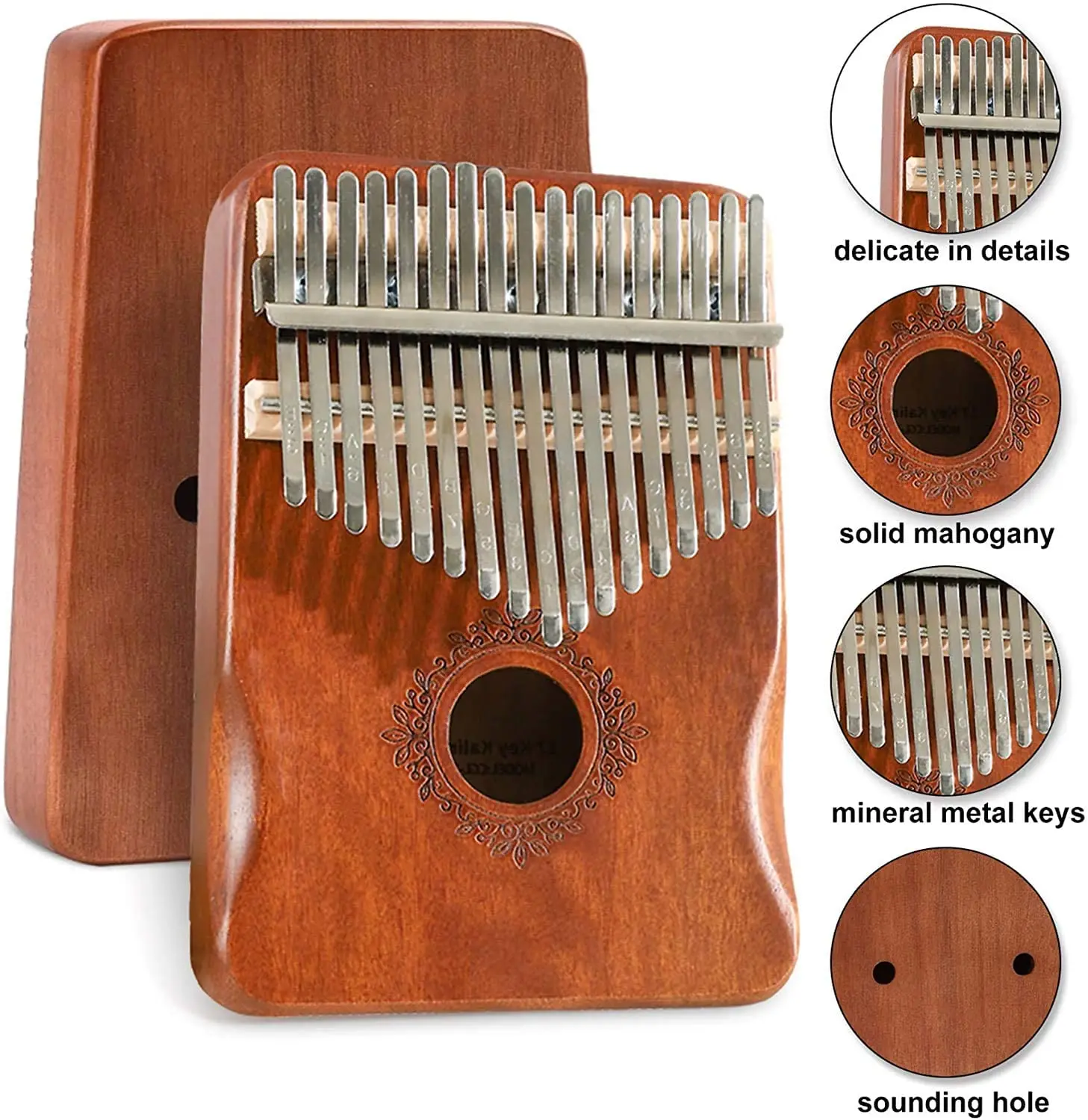8 Key Mini Kalimba Thumb Piano Finger Percussion Mbira Sanza Musical  Instrument for Kids Beginner Gift - AliExpress
