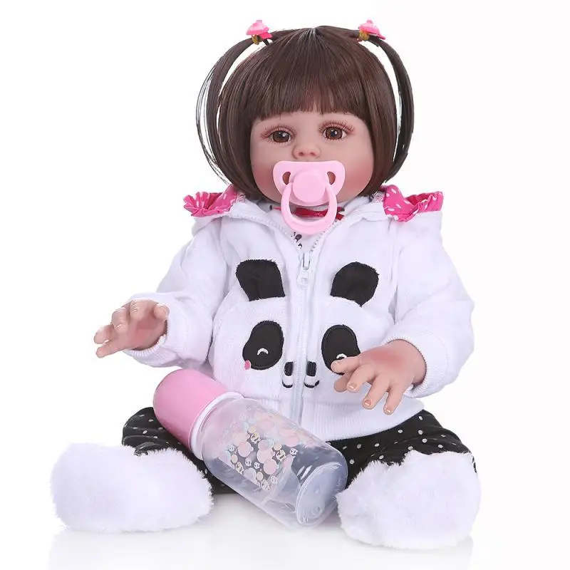 

All Silicone Doll Baby 48CM 17inch NPK Doll Bebe Reborn Dolls Girl Lifelike Reborn Doll Fashion Boy Newborn Reborn Babies