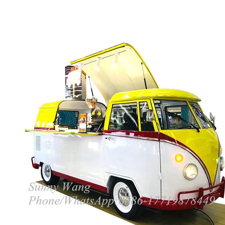 4 32 м Мобильная тележка для пищевых продуктов уличный фургон трейлера кофейная