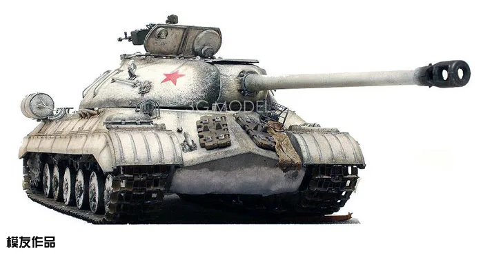 TRUMPETER Military Assembled Tank Model 00316 WWII Soviet Union IS-3M Heavy Tank