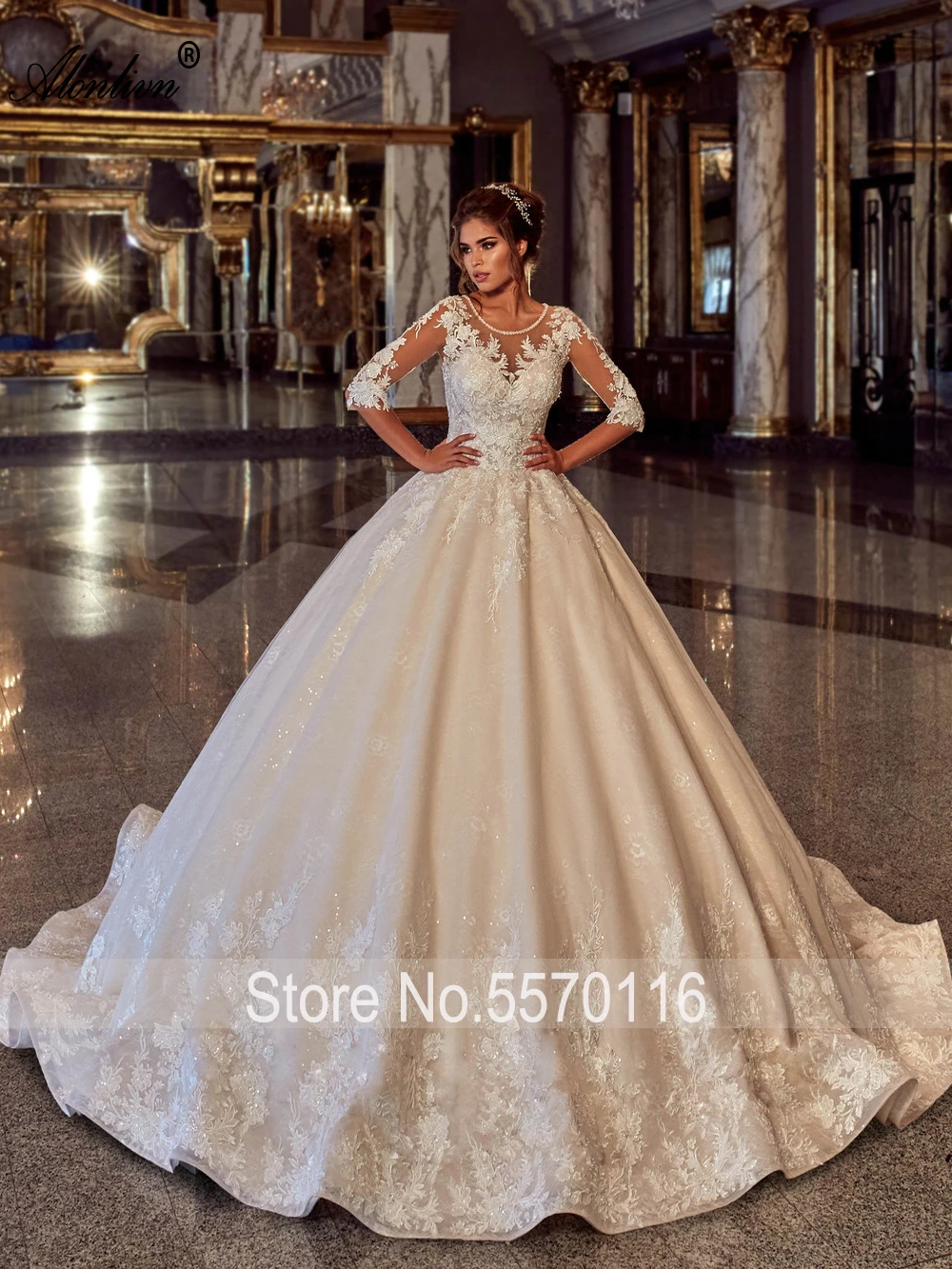 Lace Corset Bridal Ball Gowns Puffy Wedding Dress Mrl2887 - China Wedding  Dress and Bridal Dress price | Made-in-China.com