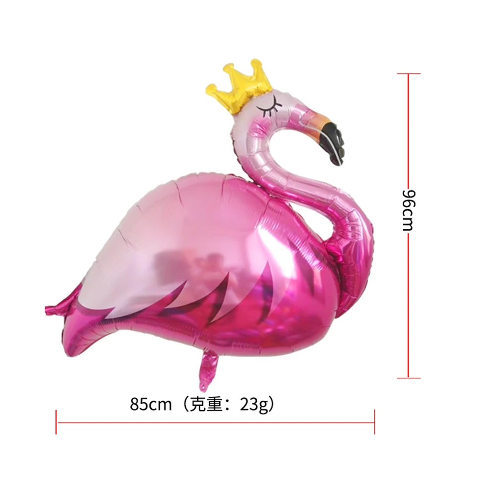 

CROWN Flamingo Wedding White Swan Balloon Decoration Aluminum Foil Balloon Reception Table Balloon Reception Desk Decoration Bal