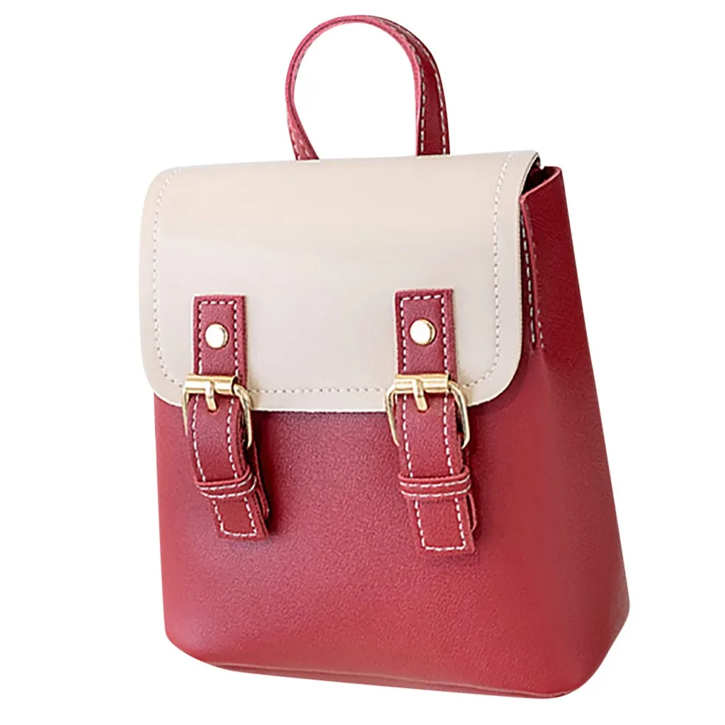 

schoolbags Fashion Women Shoulders Small Backpack Letter Purse Mobile Phone schoolbag Bag рюкзак mochila 5 color gifts for girls