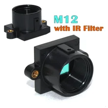 M12 держатель с 650nm ИК-фильтром для объектива M12 поддержка 20 мм расстояние отверстия Модуль платы блока программного управления или камеры видеонаблюдения