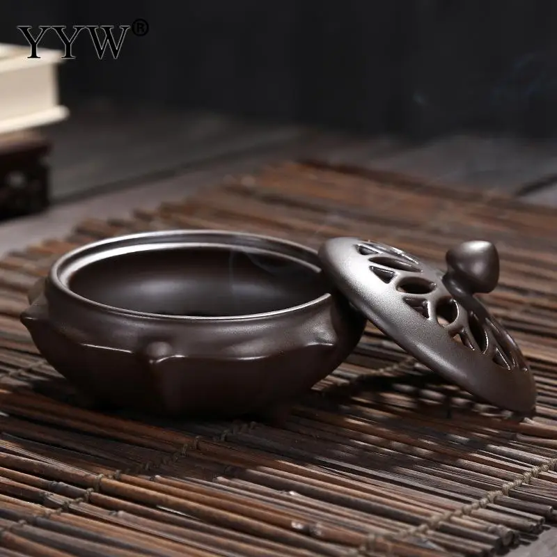 Incense Burner Quemador De Incienso Wierook Incense Holder Ceramic Censer China Incense Burner Hollow For Home Office 120x75mm