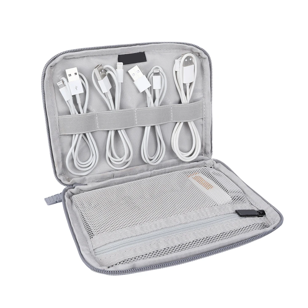 Дорожная сумка для кабеля цифровой USB зарядное устройство для наушников гаджет Организатор устройств косметическая сумка на молнии комплект чехол Аксессуары