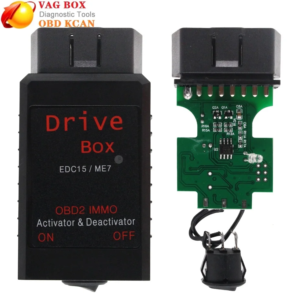 Деактиватор VAG IMMO для AUDI Skoda EDC15/ME7 привод OBD2 OBD 2 активатор Автомобильный сканер |