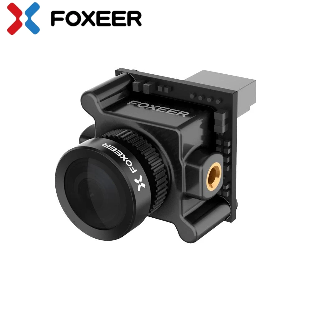 

Hot Foxeer Monster Micro Pro 1.8mm 16:9 1200TVL PAL/NTSC WDR Low Latency FPV Camera Built-in OSD DC 5V-40V Bracket Camera VS Cad