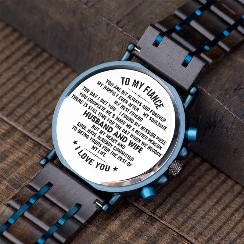 BOBO BIRD Mens Watch Customized Logo for Engrave Your Personalized Logo As Gift With Wooden Box Father's Day Gift reloj hombre